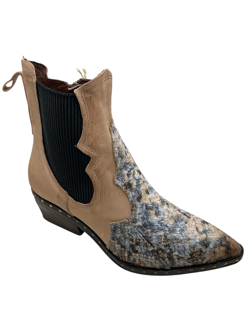 🆕{AS.98}Sistine Leather-Serpentine Boots